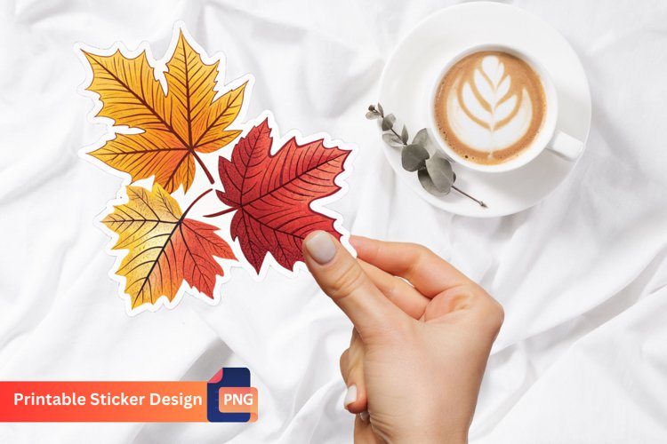 Fall Leaves Clipart Image 9