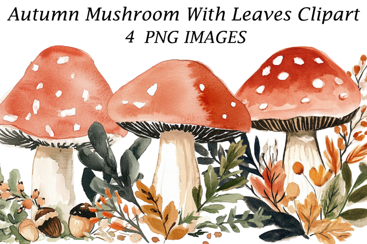 Mushroom Clipart Image 2