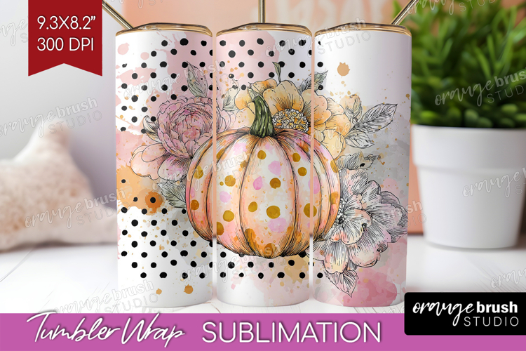 Thanksgiving Tumbler Wrap Image 18