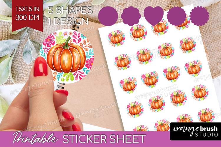 Fall Pumpkin Clipart Image 22