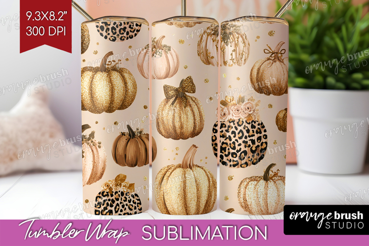 Thanksgiving Tumbler Wrap Image 8
