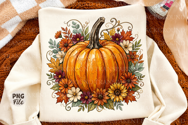 Pumpkin Clipart Image 6