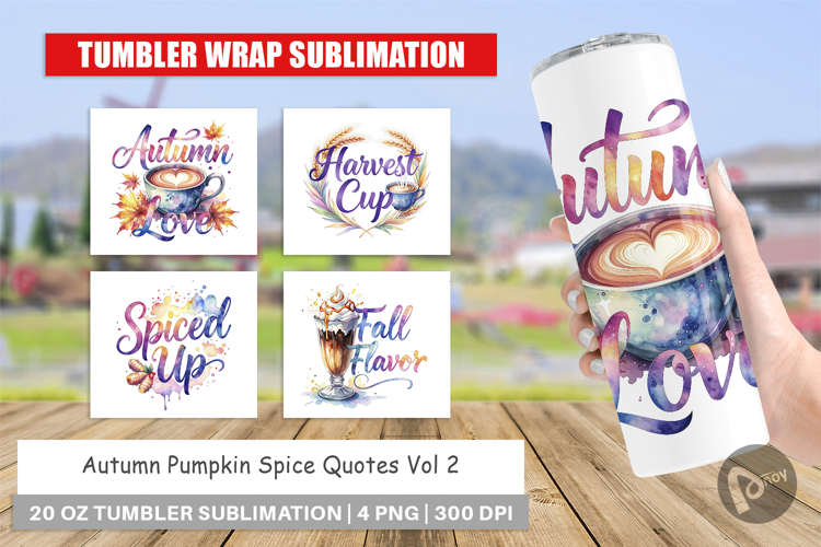 Autumn Pumpkin Spice Quotes Tumbler