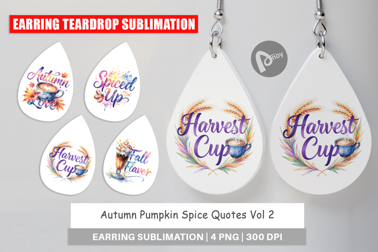 Earring Sublimation Designs Image 4