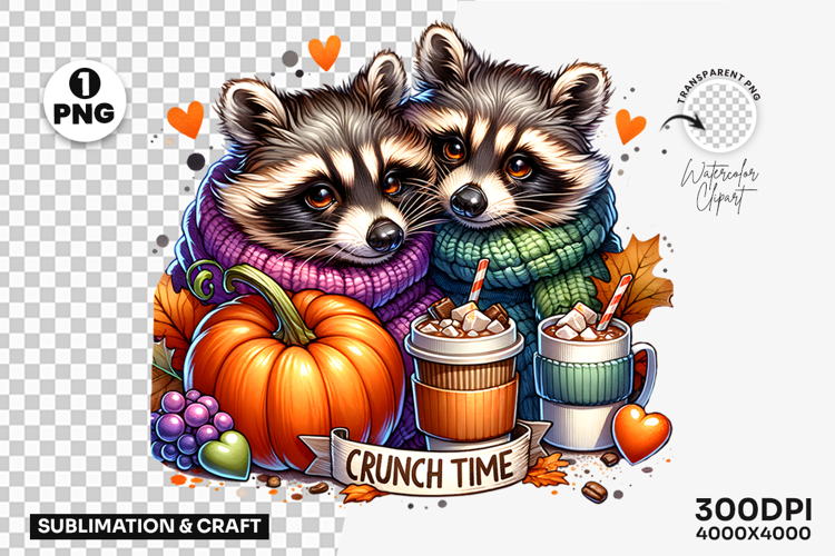 Raccoon Clipart Image 4