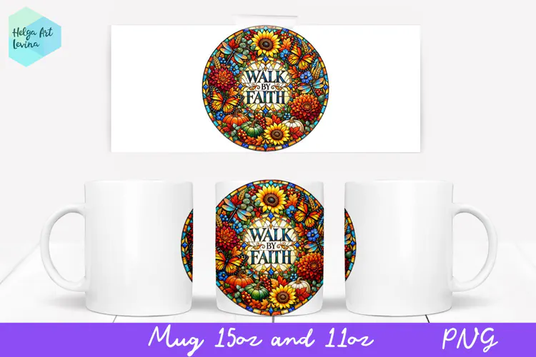 Religious quotes Mug Sublimation 11OZ and 15OZ