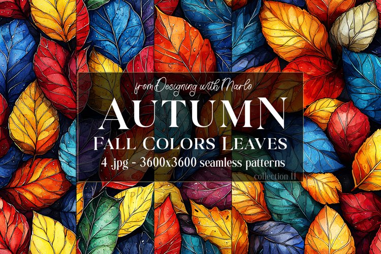 Autumn Leaves Clipart Image 3