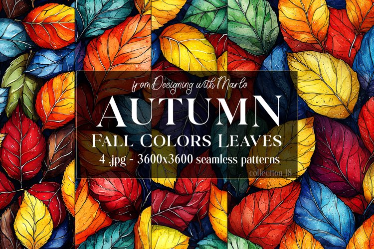 Autumn Leaves Clipart Image 20
