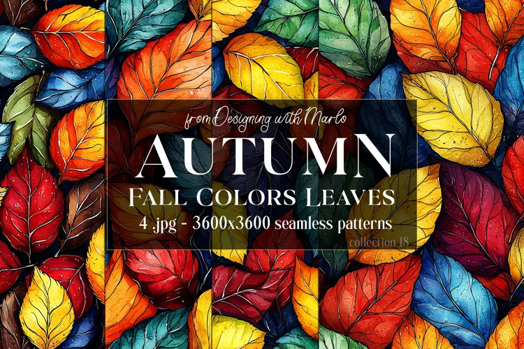 Autumn Patterns, Fall Season Patterns, Fall Colors Leaves 18