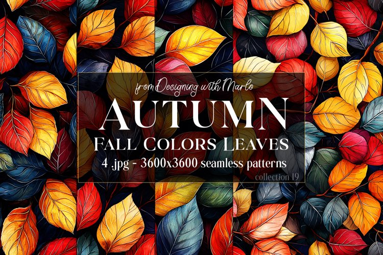 Autumn Leaves Clipart Image 19