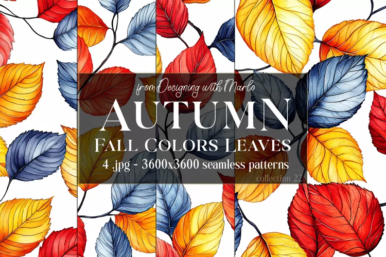 Autumn Patterns, Fall Season Patterns, Fall Colors Leaves 22