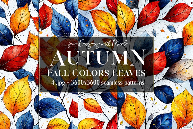 Autumn Leaves Clipart Image 14