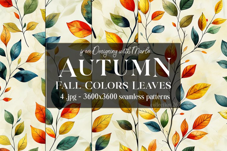 Autumn Leaves Clipart Image 12