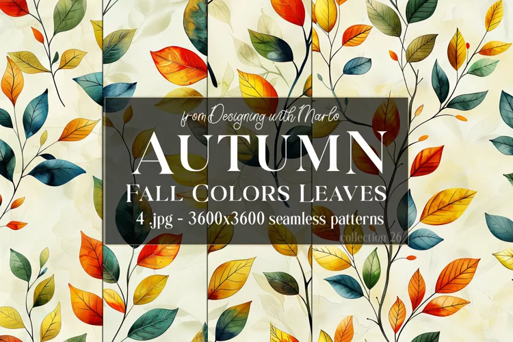 Autumn Patterns, Fall Season Patterns, Fall Colors Leaves 26