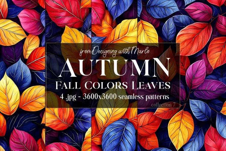 Autumn Patterns, Fall Season Patterns, Fall Colors Leaves s7