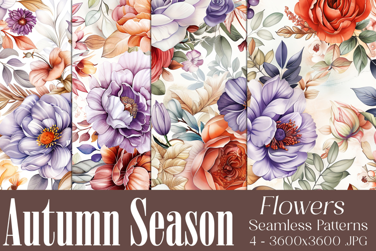Fall Seamless Pattern Image 13