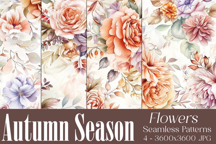 Fall Seamless Pattern Image 12