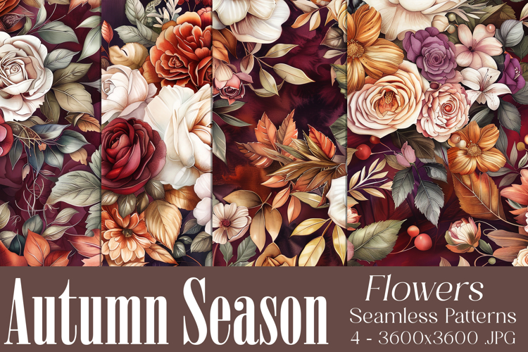 Fall Seamless Pattern Image 9