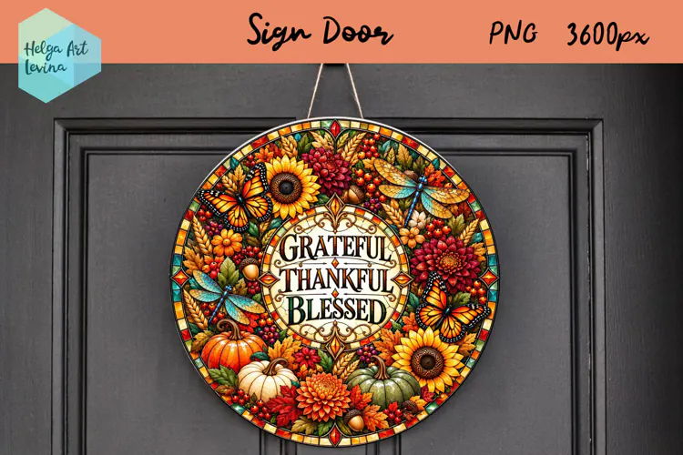 Religious quotes, Round Sign Door, Autumn PNG