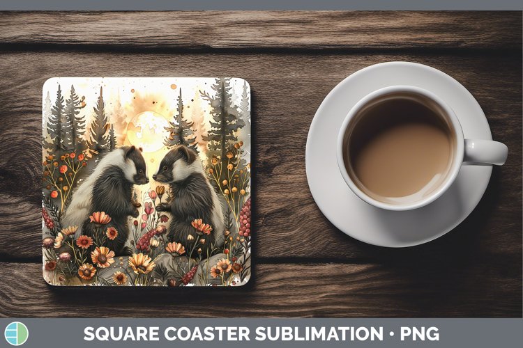 GorgeousAutumn Square Coaster design.