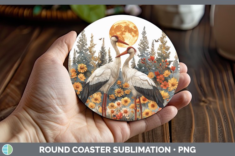 GorgeousAutumn Round Coaster design.