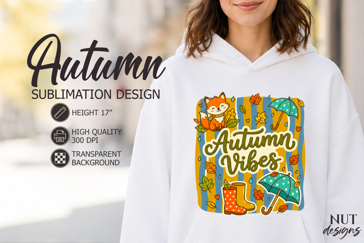 Autumn Vibes Sublimation Cozy Fall shirt Coquette