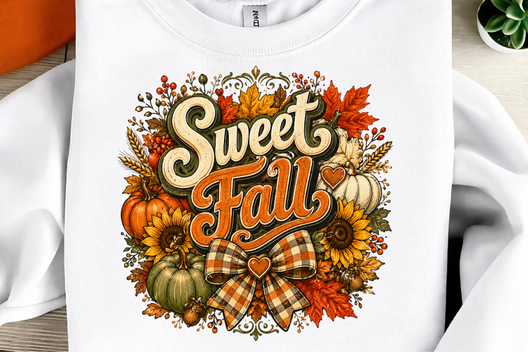 Autumn Sublimation, Fall Sublimation, Pumpkin Autumn PNG