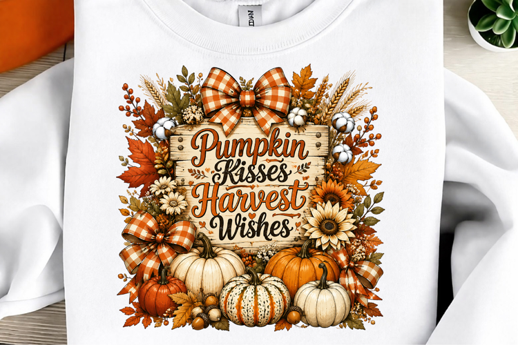 Autumn Sublimation, Fall Sublimation, Pumpkin Autumn PNG