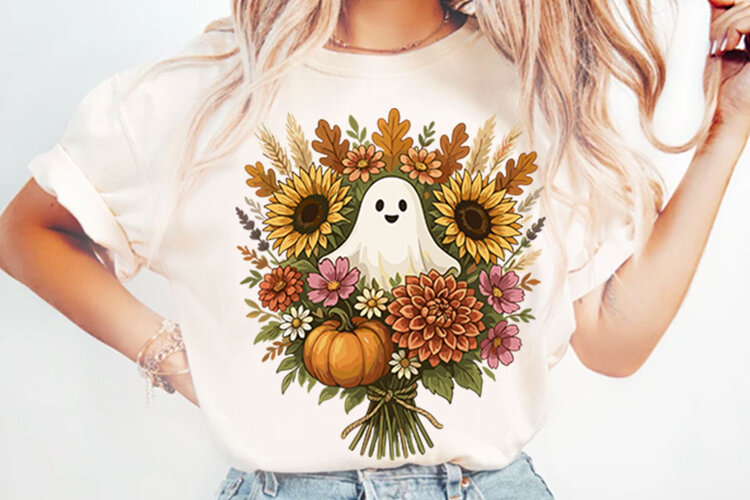 Autumn sublimation PNG Designs example image 1
