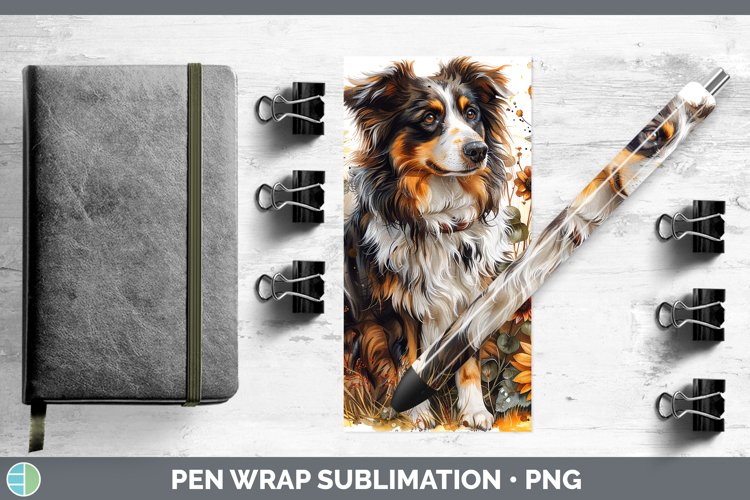 Australian Shepherd Clipart Image 7
