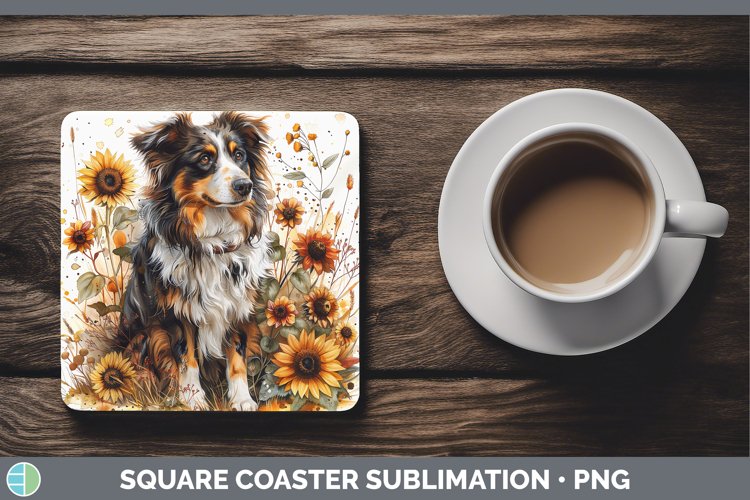 Australian Shepherd Clipart Image 2