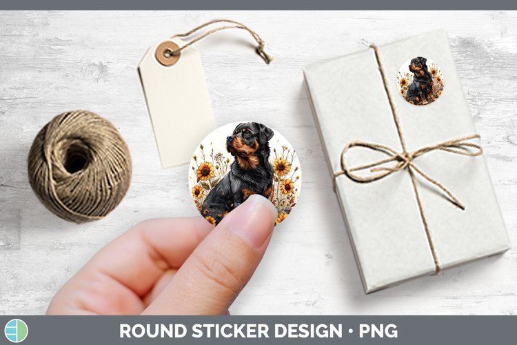 Rottweiler Clipart Image 7