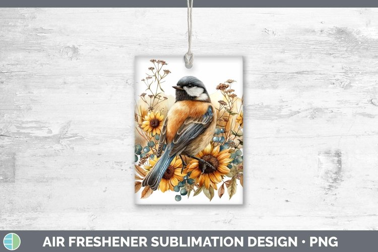 GorgeousAutumn Sunflowers Air Freshener design.