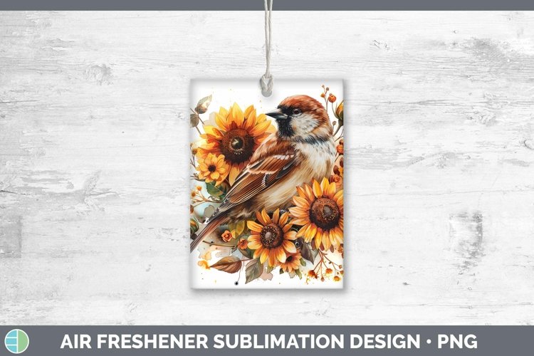 GorgeousAutumn Sunflowers Air Freshener design.