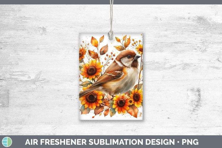 GorgeousAutumn Sunflowers Air Freshener design.