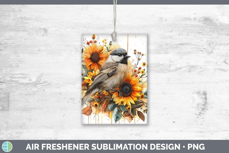 GorgeousAutumn Sunflowers Air Freshener design.