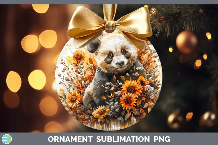 GorgeousAutumn Sunflowers Ornament design.