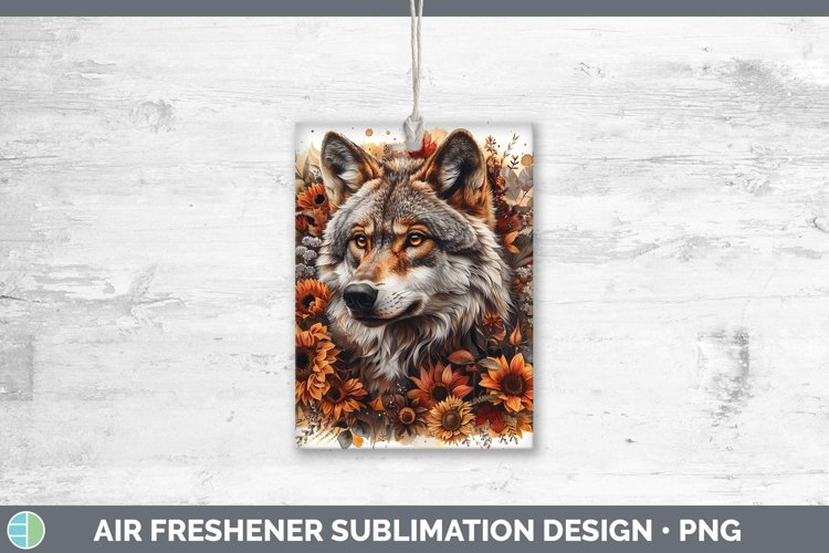 GorgeousAutumn Sunflowers Air Freshener design.