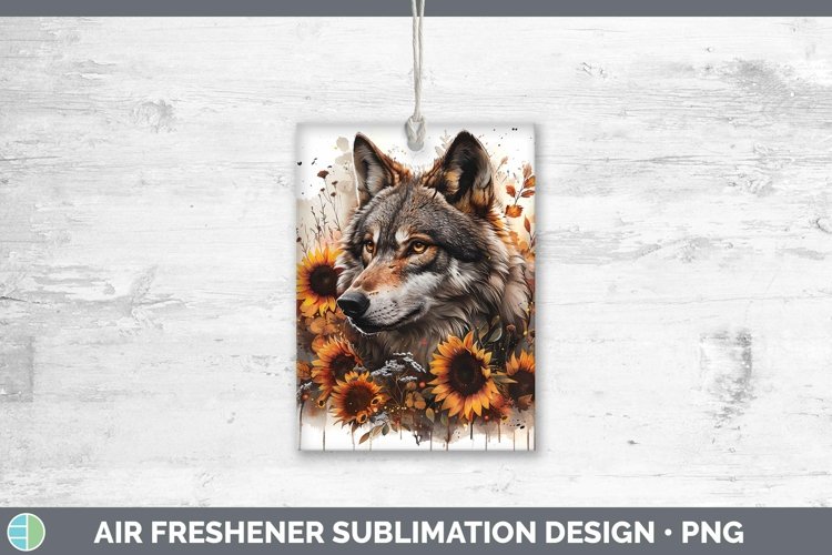 GorgeousAutumn Sunflowers Air Freshener design.