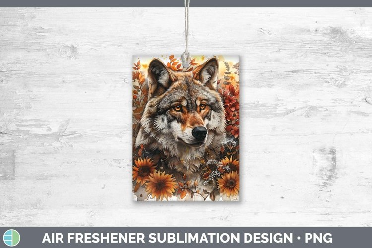 GorgeousAutumn Sunflowers Air Freshener design.