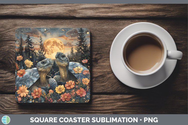 GorgeousAutumn Square Coaster design.