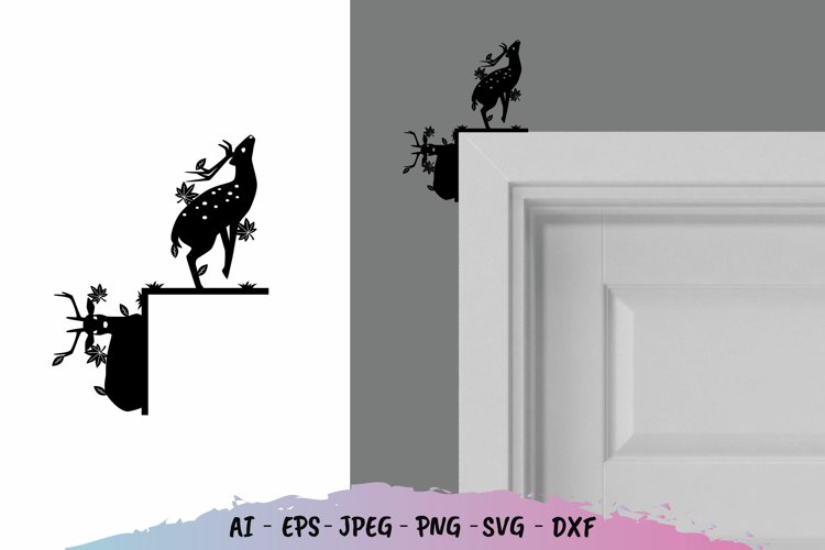 Deer Door Decoration