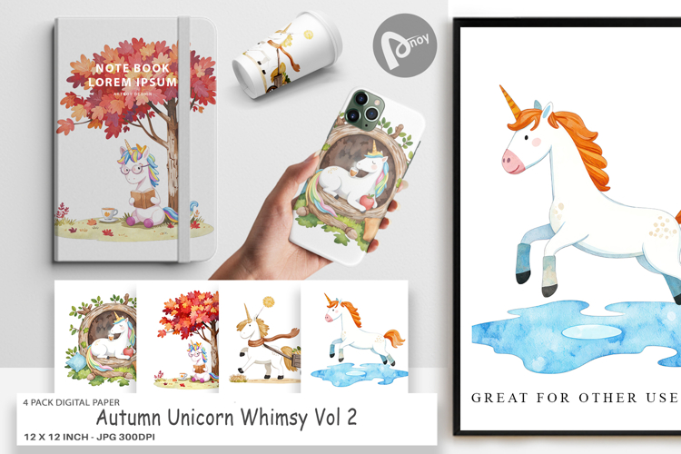 Unicorn Clipart Image 9