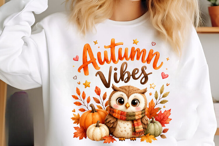 Autumn Vibes PNG example image 1