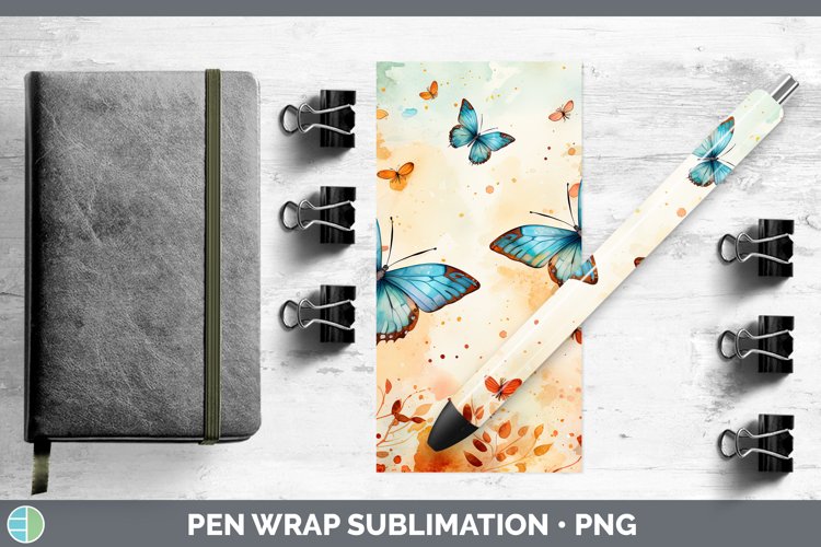 Watercolor Butterfly Clipart Image 18