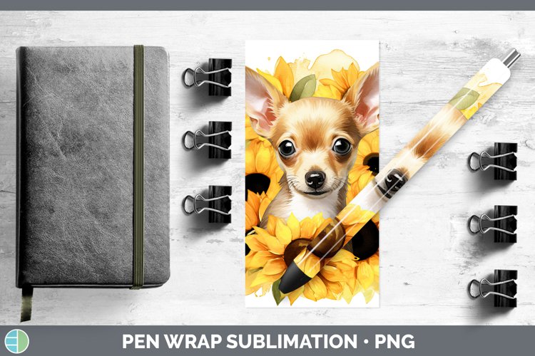 GorgeousAutumn Watercolor Pen Wrap design.