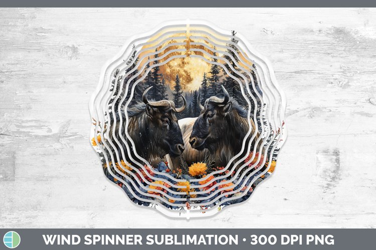 GorgeousAutumn Wind Spinner design.