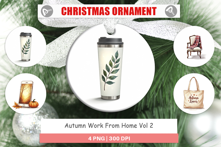 Christmas Ornament Sublimation Designs Image 7