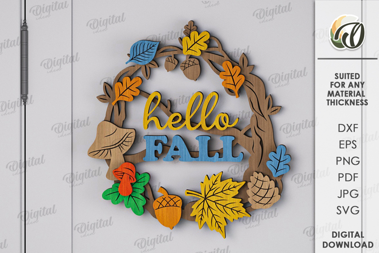 Hello Fall Clipart Image 6