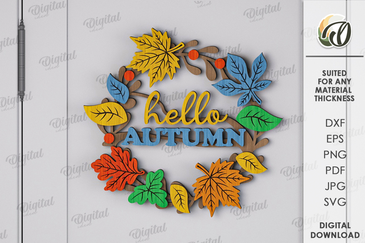 Hello Fall Clipart Image 3